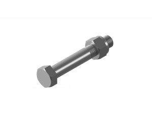 Pino da balança Lubfree M30x190mm com porca autotravante
